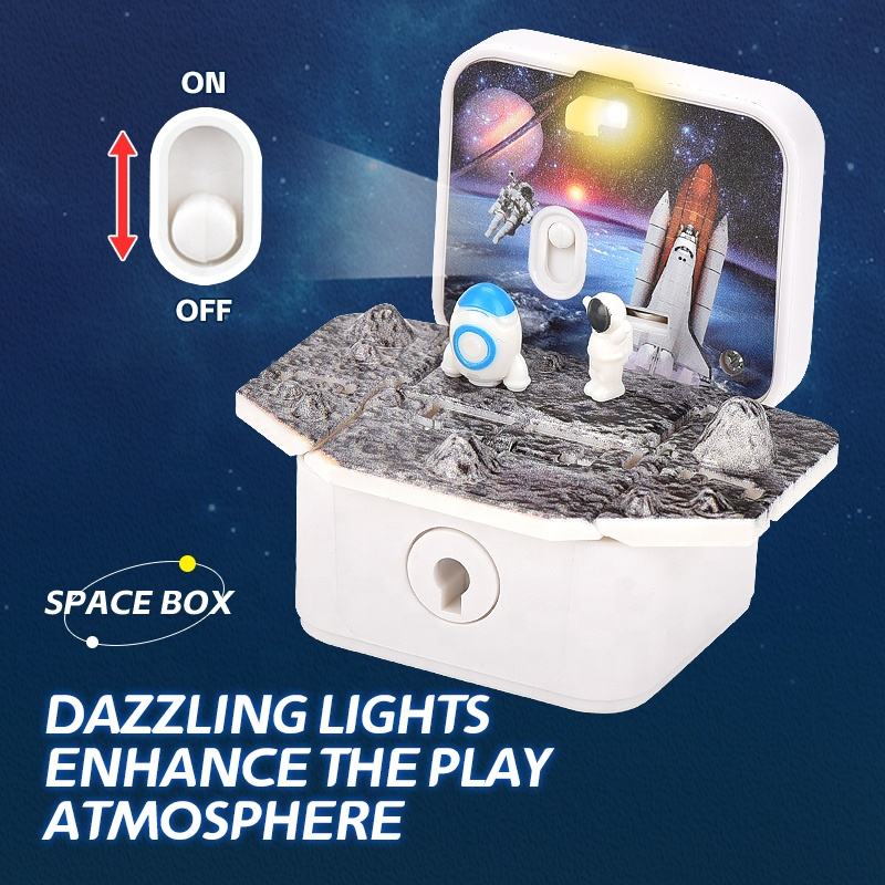 3d Pop Up Book Collapsible Mini Pop-Up Board Book And Sound Flash Light Toy Set Collapsible Treasure Chest (12)
