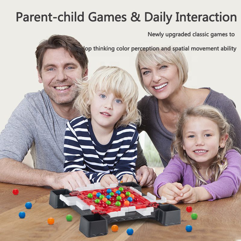 Chess Game Board Educational Toys Rainbow Chess Board Acrylic Educational Toys For Kids (14)