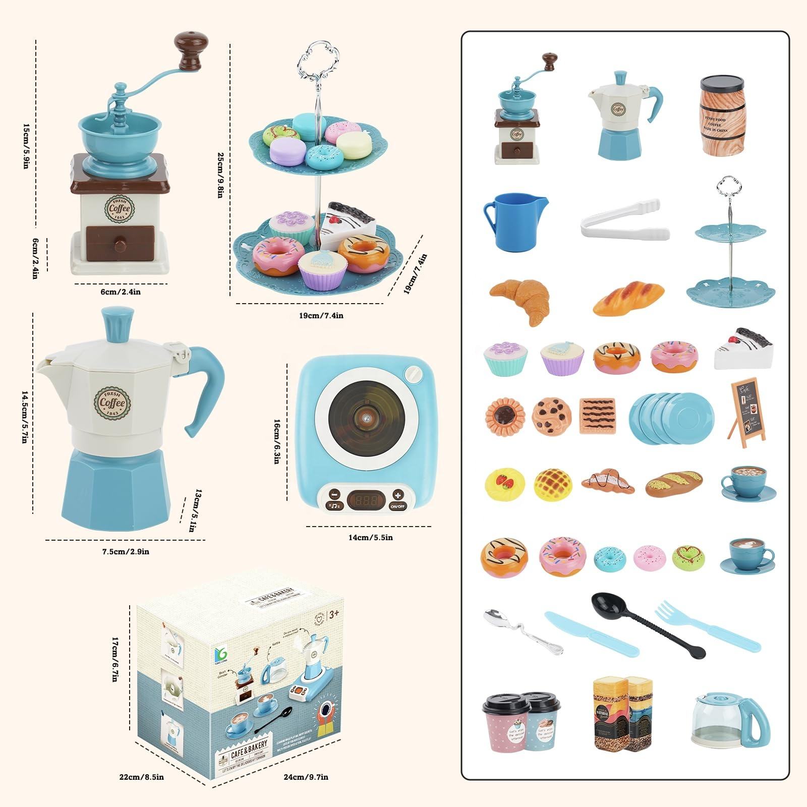Coffee Maker Toy Simulation Household Coffee Machine Toy Juice Maker Mock Coffee Machine Toys (16)
