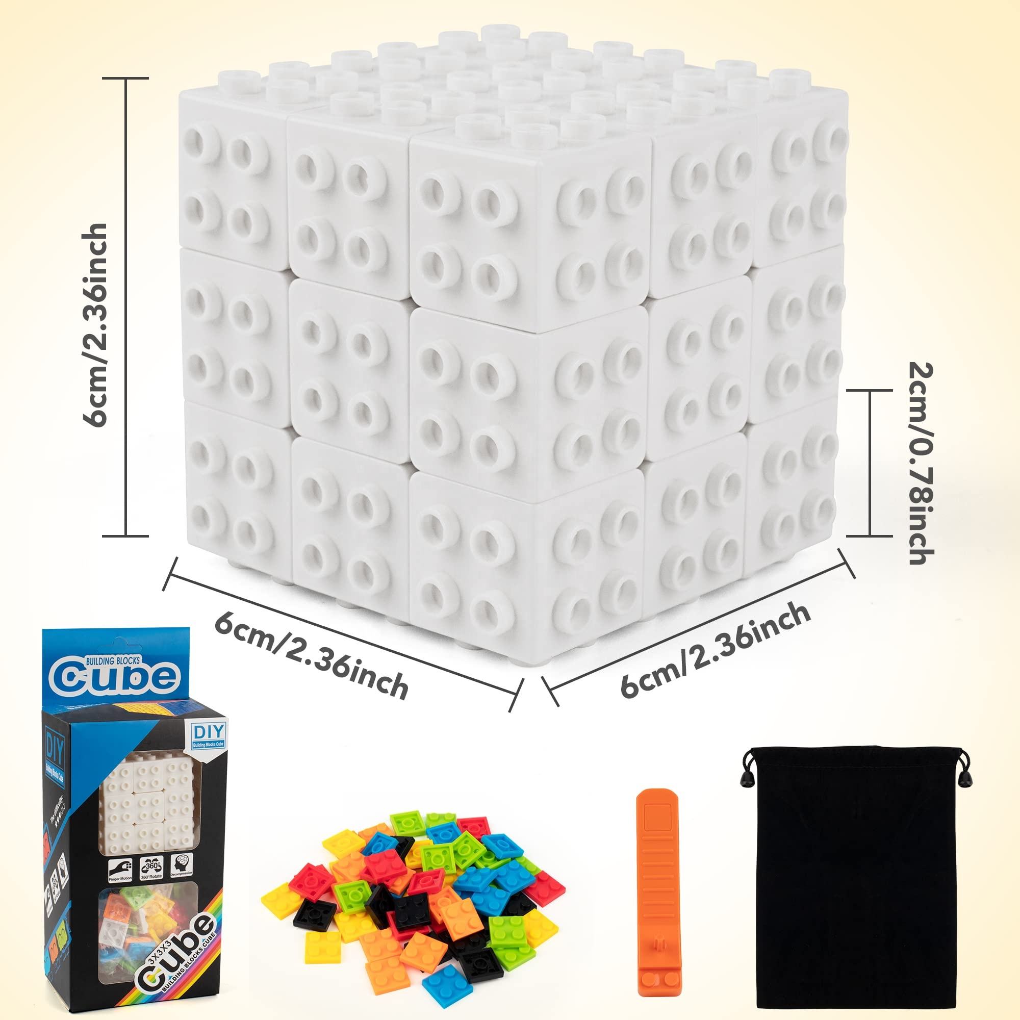 DIY Magic Cube Sets Speed Magic Cube Premium Quality Magic Magnetic Rubix Cubes Gift Box (12)