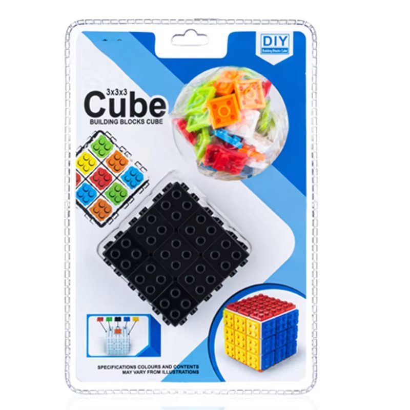 DIY Magic Cube Sets Speed Magic Cube Premium Quality Magic Magnetic Rubix Cubes Gift Box (13)