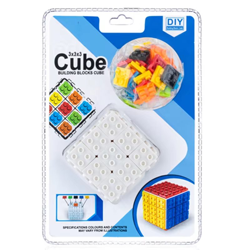 DIY Magic Cube Sets Speed Magic Cube Premium Quality Magic Magnetic Rubix Cubes Gift Box (14)