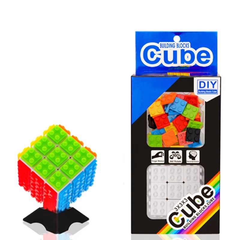 DIY Magic Cube Sets Speed Magic Cube Premium Quality Magic Magnetic Rubix Cubes Gift Box (15)
