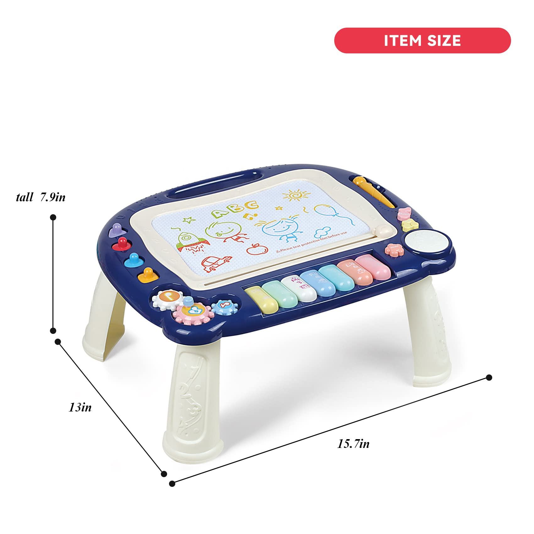 Drawing Board Set Mini Magnetic Color Drawing Board Wholesale Removable Function Drawing Educational Toy (11)