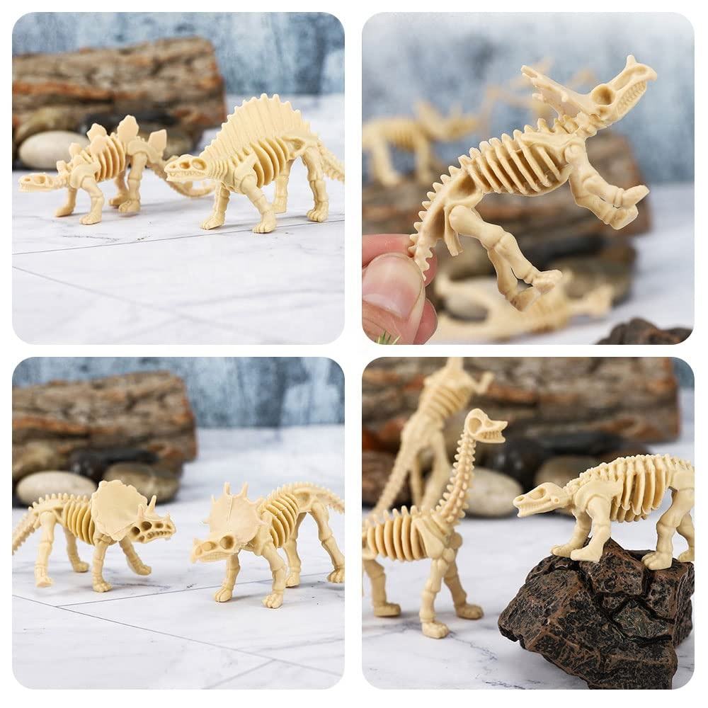 Fossils Dinosaur Toys Stem Educational 12 Dinosaur Fossil Excavation Kit Toy Dinosaur Egg Archaeological Excavation Fossil Toy (10)