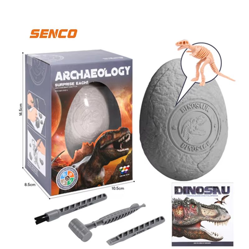 Fossils Dinosaur Toys Stem Educational 12 Dinosaur Fossil Excavation Kit Toy Dinosaur Egg Archaeological Excavation Fossil Toy (17)