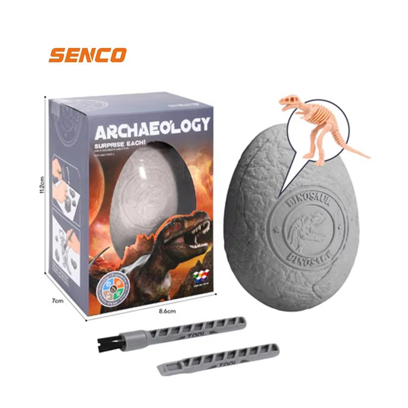Fossils Dinosaur Toys Stem Educational 12 Dinosaur Fossil Excavation Kit Toy Dinosaur Egg Archaeological Excavation Fossil Toy (18)