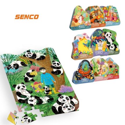 Jigsaw Puzzle Children Toys Puzzle Cartoon Montissori Puzzle High quality Educational Montissori Jigsaw For Kid