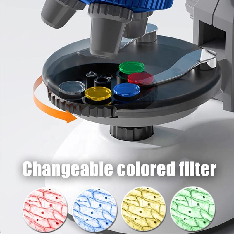 Kids Small Microscope Educational Microscope Kit Science Kids Microscope Educational (17)