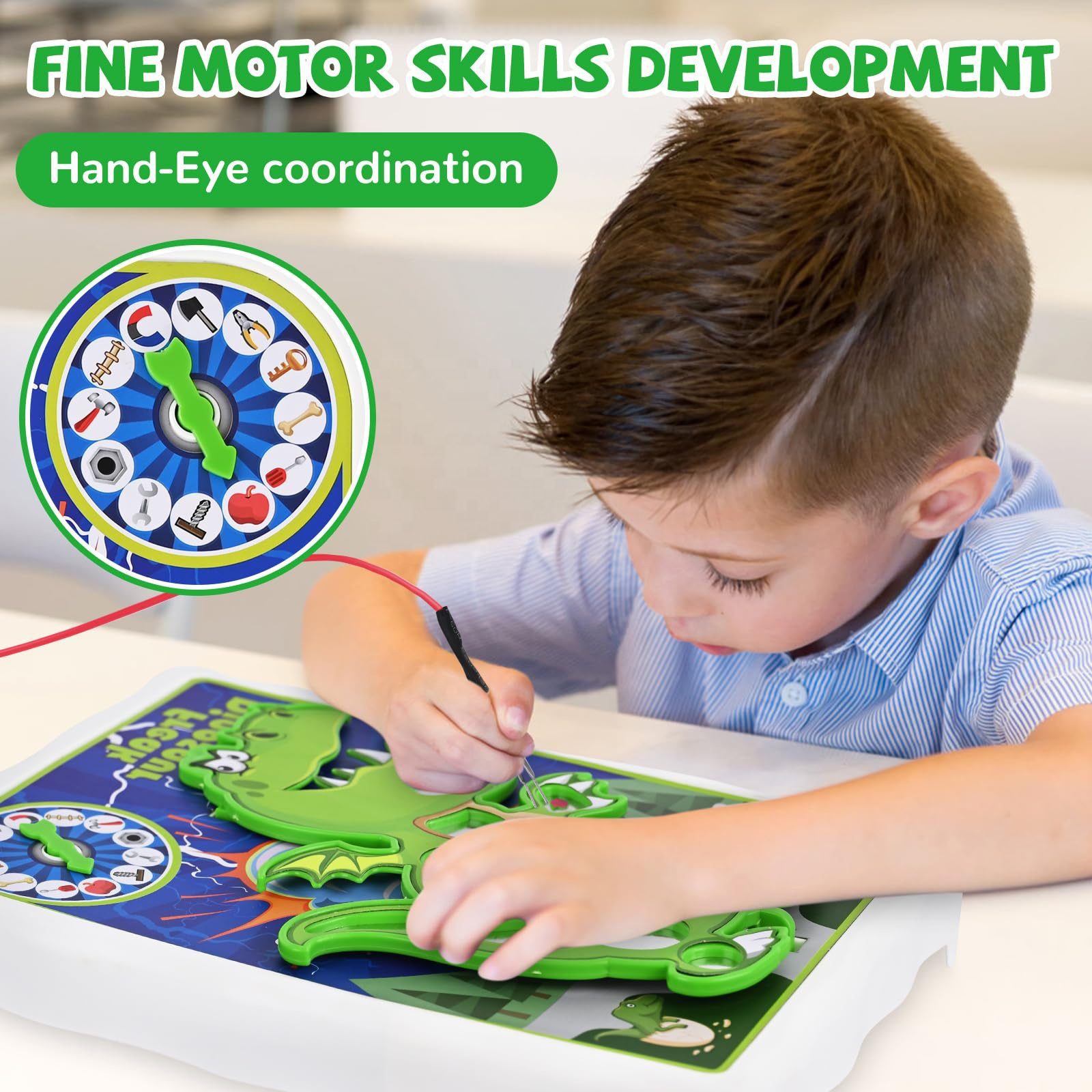 Memory Game DIY Educational Kit Stem Operation Game Board Game Stem Learning Toys For Kids (11)