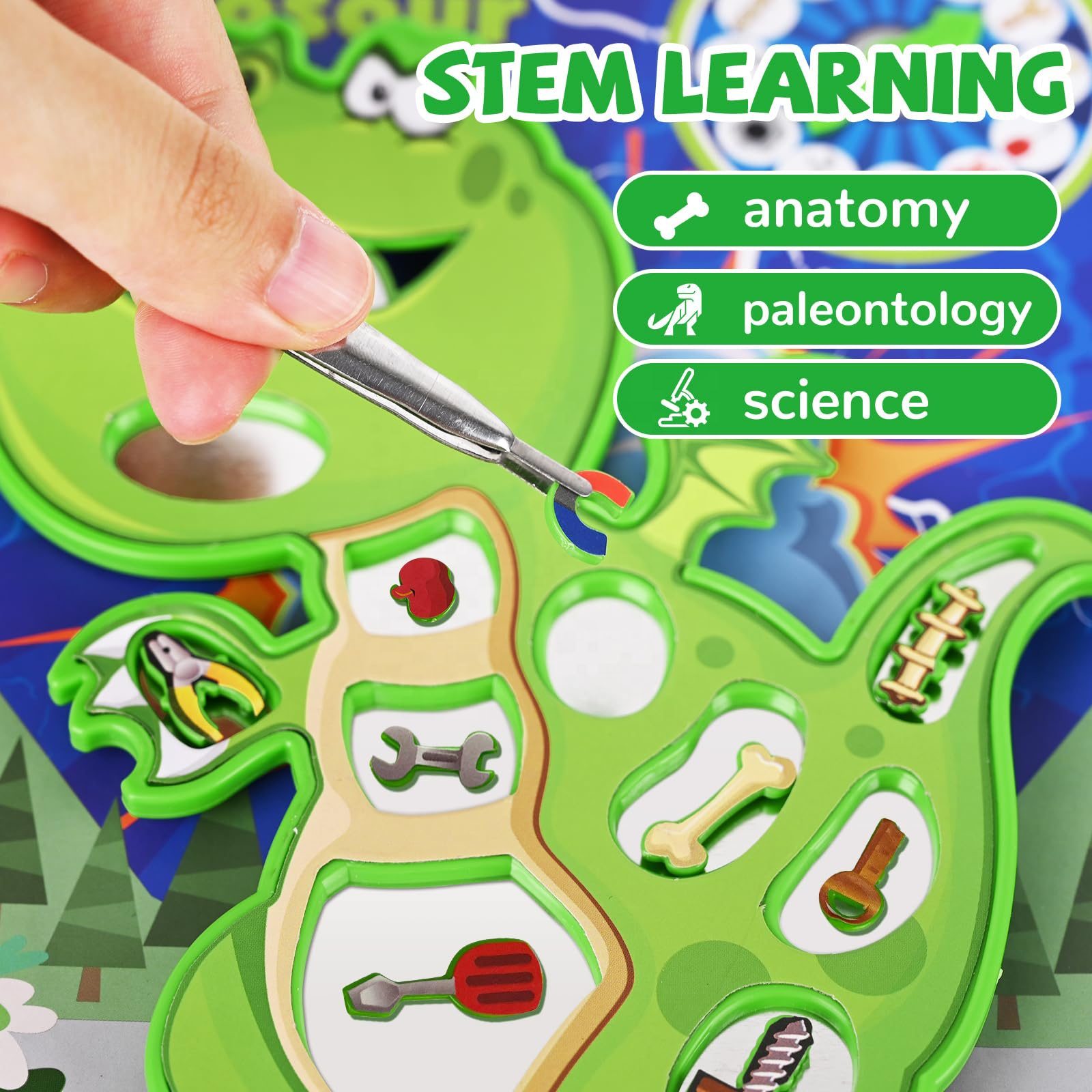 Memory Game DIY Educational Kit Stem Operation Game Board Game Stem Learning Toys For Kids (8)