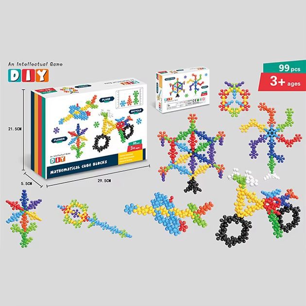 Mini Building Block Stem Toys Hexagonal Building Blocks Puzzle Plastic Micro Mini Building Blocks Sets Toys Kid (12)