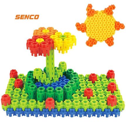 Mini Building Block Stem Toys Hexagonal Building Blocks Puzzle Plastic Micro Mini Building Blocks Sets Toys Kid