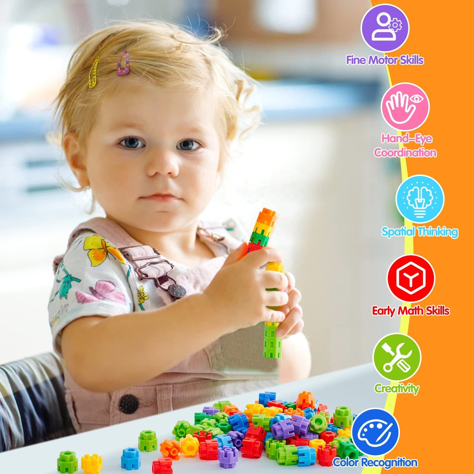 Mini Building Block Stem Toys Hexagonal Building Blocks Puzzle Plastic Micro Mini Building Blocks Sets Toys Kid (7)