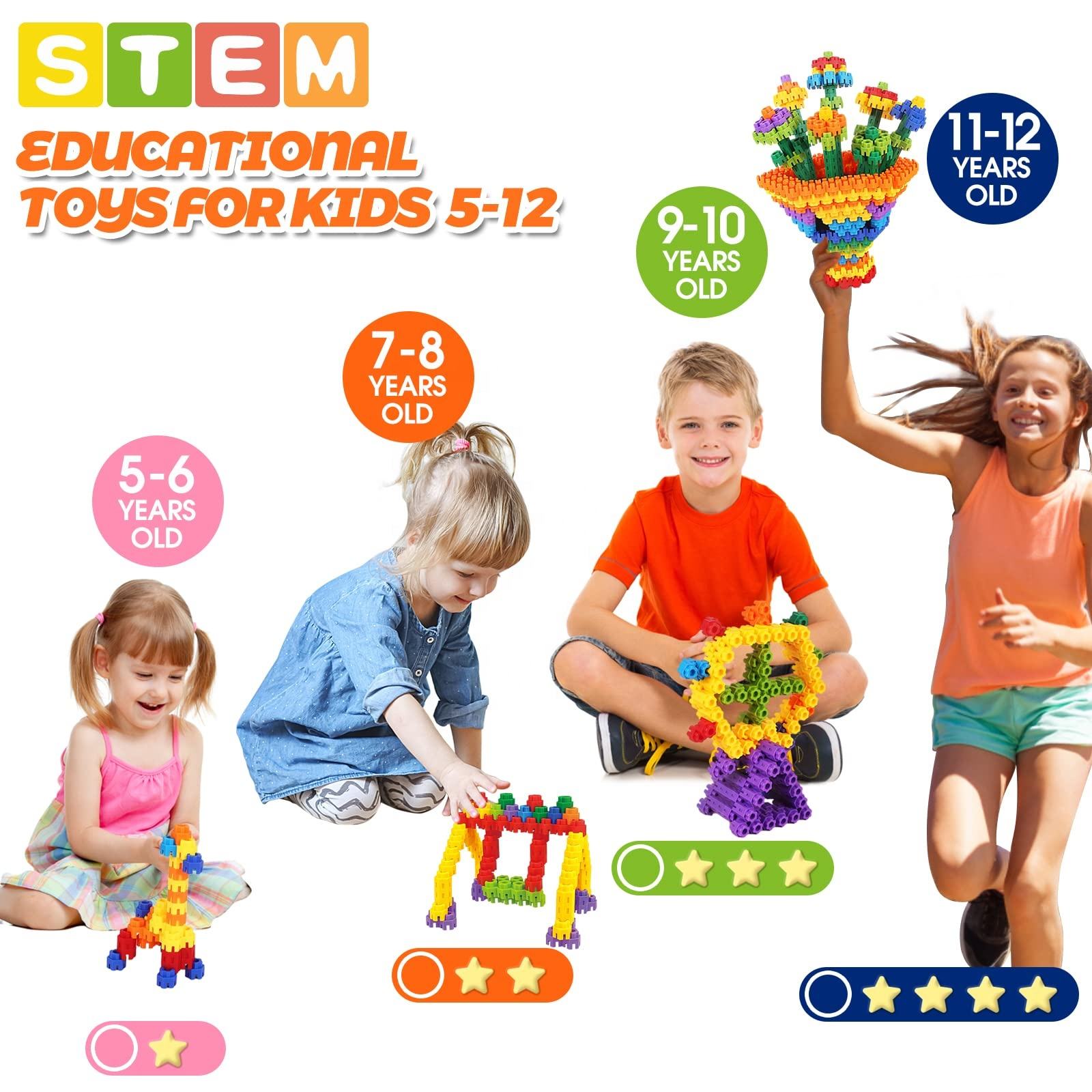 Mini Building Block Stem Toys Hexagonal Building Blocks Puzzle Plastic Micro Mini Building Blocks Sets Toys Kid (8)