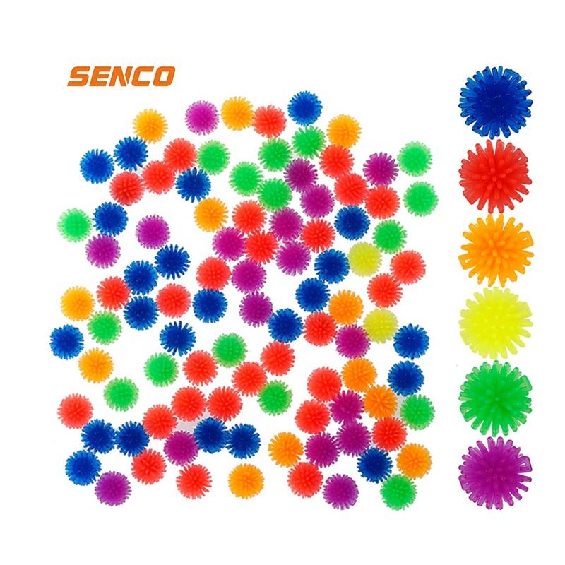 Mini Spiky Porcupine Balls Fantastic Sensory Toys Spiked Balls Game Stress Relief Sticky Wall Ball (9)