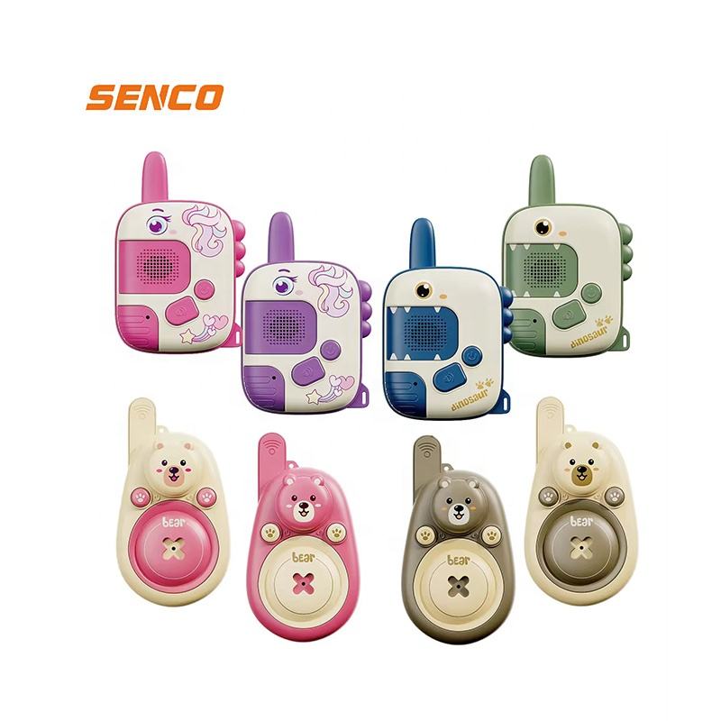 Mini Wilkie Talkie Communication Dinosaur Plastic Walkie Talkie Set Outdoor Games Kids Toy (7)