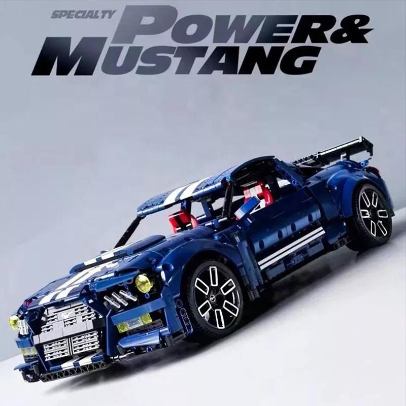 Plastic Building Block Set Supercar Speed Pull Back Car Series Model Diy Kits Assemble Big Block Toys Car (10)