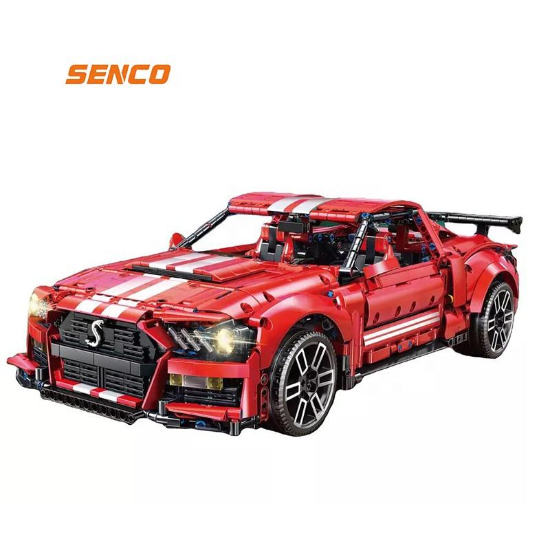 Plastic Building Block Set Supercar Speed Pull Back Car Series Model Diy Kits Assemble Big Block Toys Car (11)
