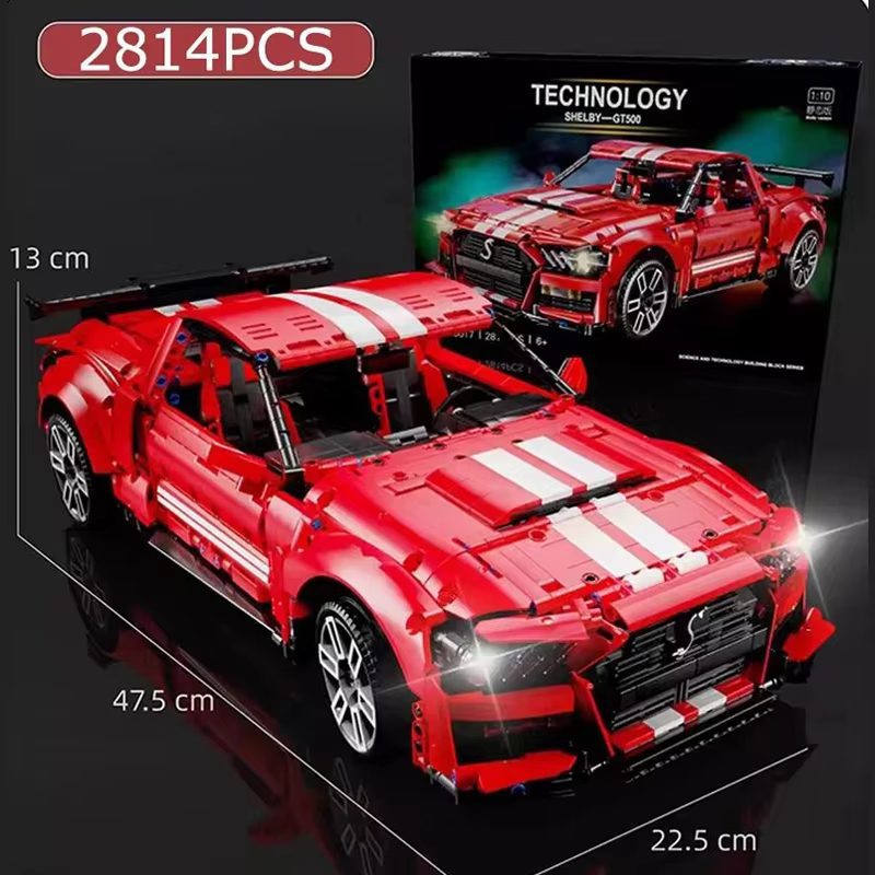 Plastic Building Block Set Supercar Speed Pull Back Car Series Model Diy Kits Assemble Big Block Toys Car (13)