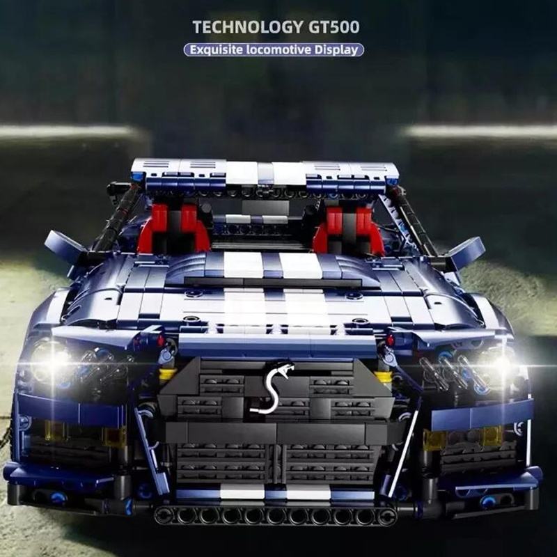 Plastic Building Block Set Supercar Speed Pull Back Car Series Model Diy Kits Assemble Big Block Toys Car (8)