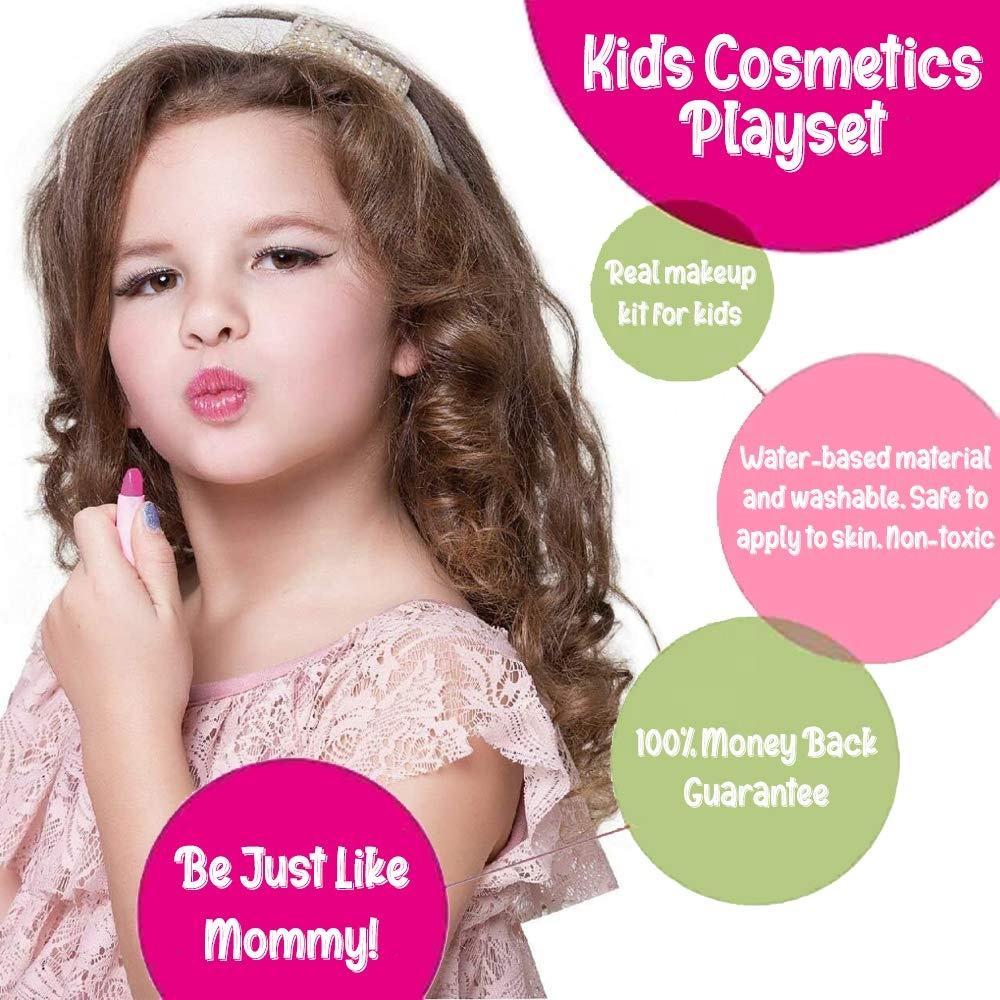 Princess Makeup Sets Pretend Play Dress Up Cosmetic Toys Girl Makeup Set Toys Girls (12)