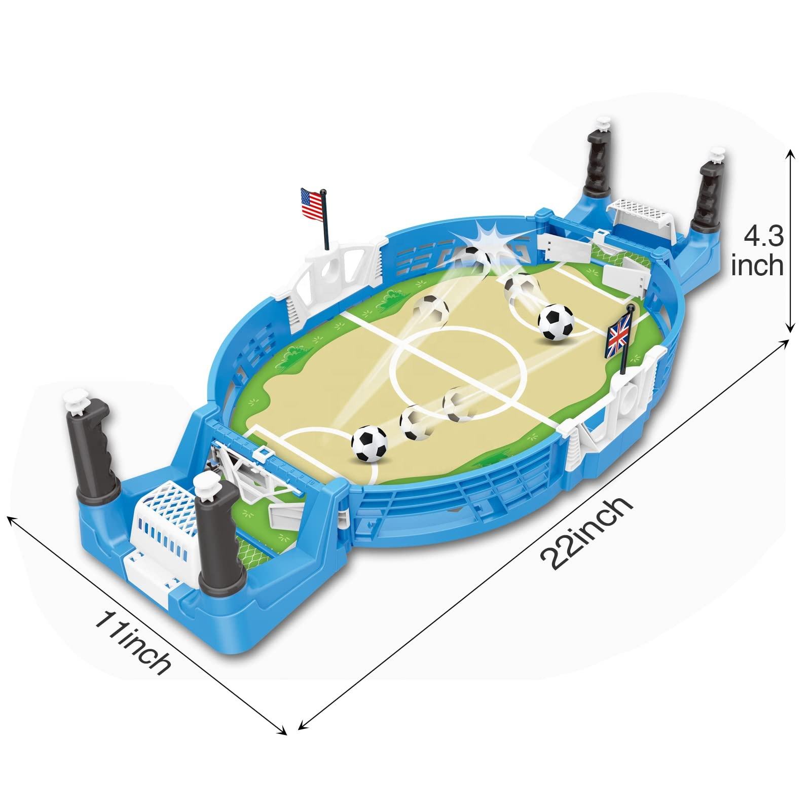 Soccer Table Game Mini Football Soccer Ball Table Customized Professional Children Burn Kid Brain (9)