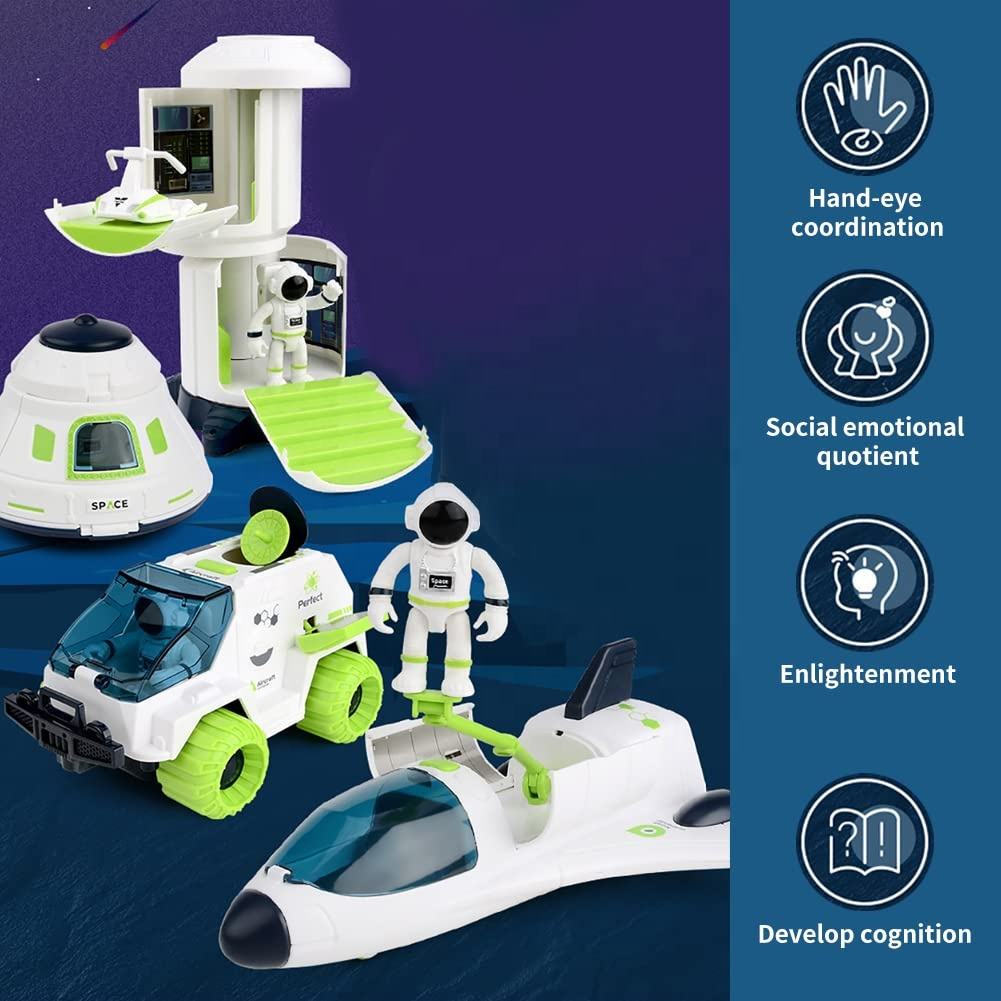 Space Shuttle Toy Fun Science Kit Education Science Toys Mini Die-Cast Space Shuttle Rocket Space Shuttle Flight (15)