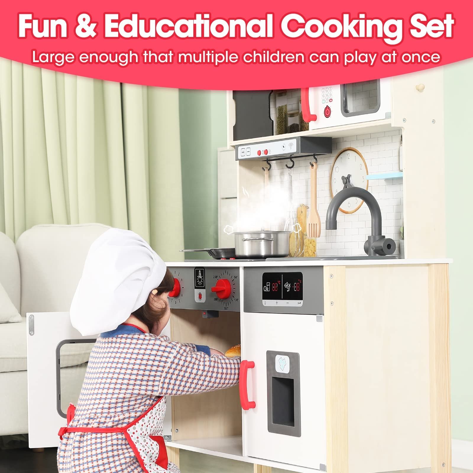 Wooden Kitchen Toys Corner Wooden Kitchen Toys Mdf Luxury Wooden Kitchen Toys Kids With Sound For Kids (13)