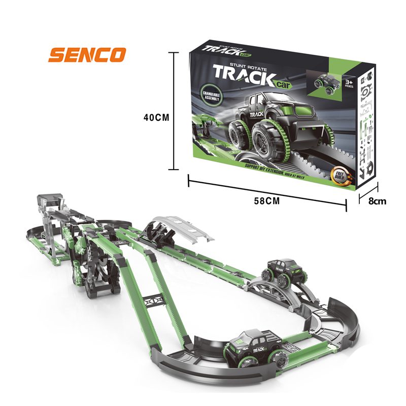Car Tracks Toy Flexible Battery Remote Control Kid Race Toy Rc Cars Track Educational Toy Racing Track Car (1)