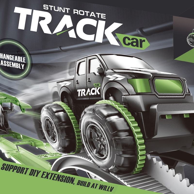 Car Tracks Toy Flexible Battery Remote Control Kid Race Toy Rc Cars Track Educational Toy Racing Track Car (12)