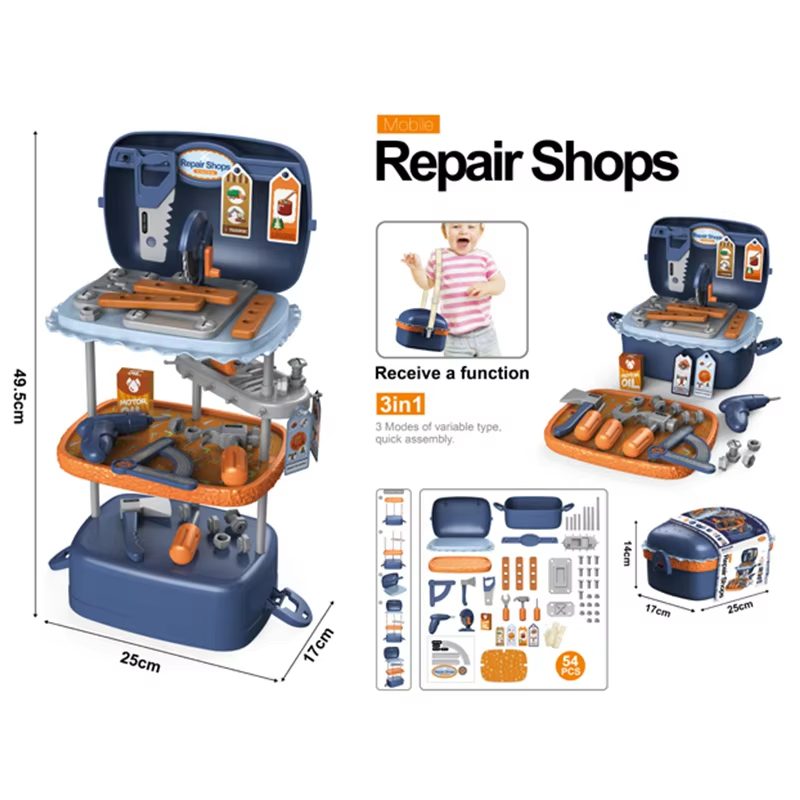 Dental Clinic Play-set with 43PCS Accessories 3-in-1 Kids' Set - Perfect for Aspiring Little Dentists (10)