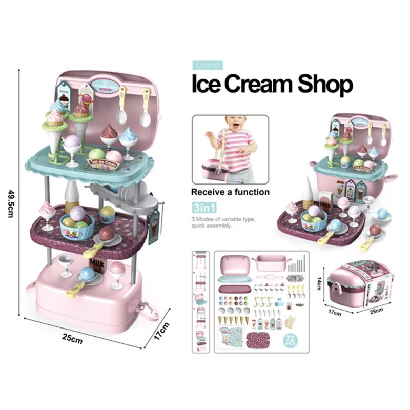 Dental Clinic Play-set with 43PCS Accessories 3-in-1 Kids' Set - Perfect for Aspiring Little Dentists (11)