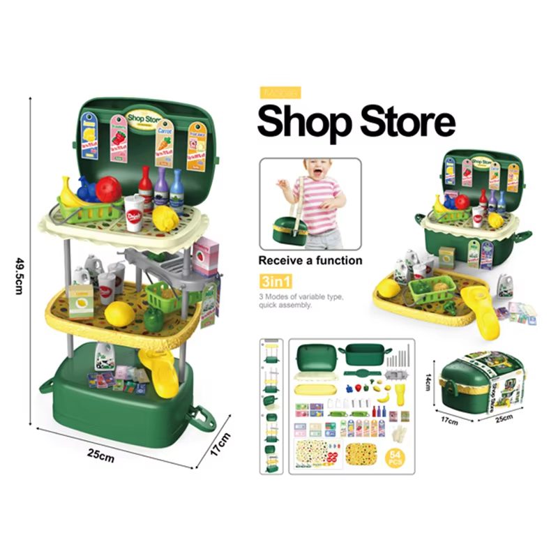 Dental Clinic Play-set with 43PCS Accessories 3-in-1 Kids' Set - Perfect for Aspiring Little Dentists (16)