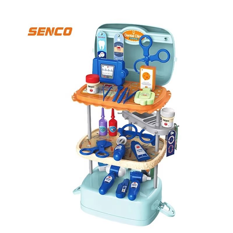 Dental Clinic Play-set with 43PCS Accessories 3-in-1 Kids' Set - Perfect for Aspiring Little Dentists (4)