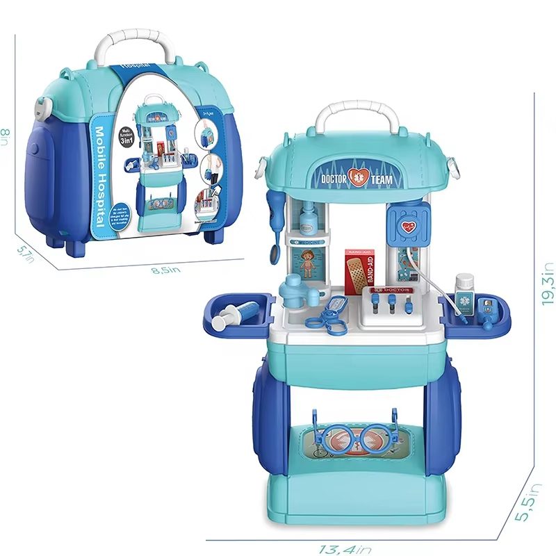 Doctor Kit for kids with 23 Pieces of Realistic Medical Equipment - Perfect for Aspiring Young Physicians (7)