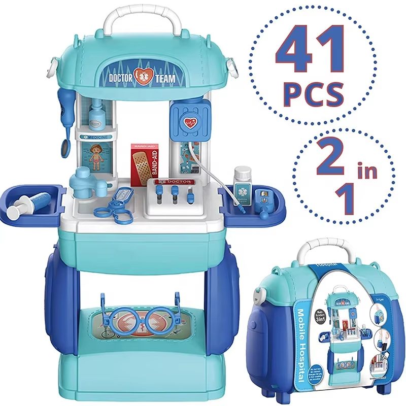 Doctor Kit for kids with 23 Pieces of Realistic Medical Equipment - Perfect for Aspiring Young Physicians (8)
