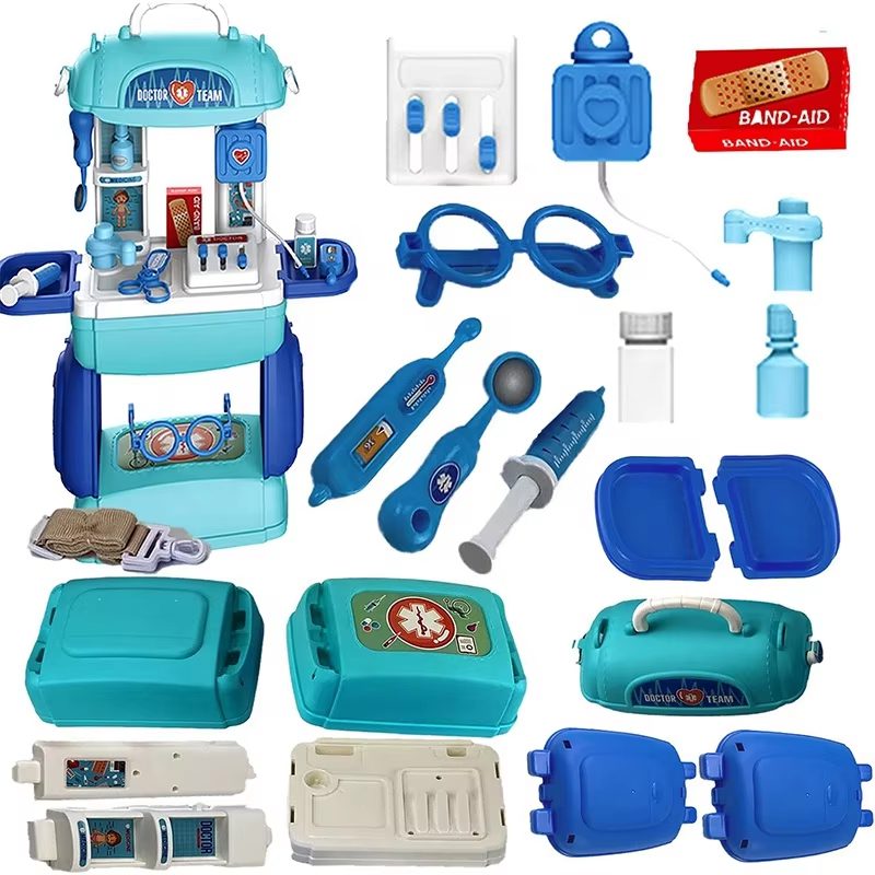 Doctor Kit for kids with 23 Pieces of Realistic Medical Equipment - Perfect for Aspiring Young Physicians (9)