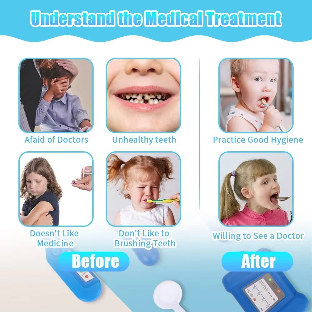 Doctor Pretend Play Set with Realistic Medical Equipment for Dentist, Doctor, and Nurse Role-Playing - Perfect for Ages 3-8 (9)