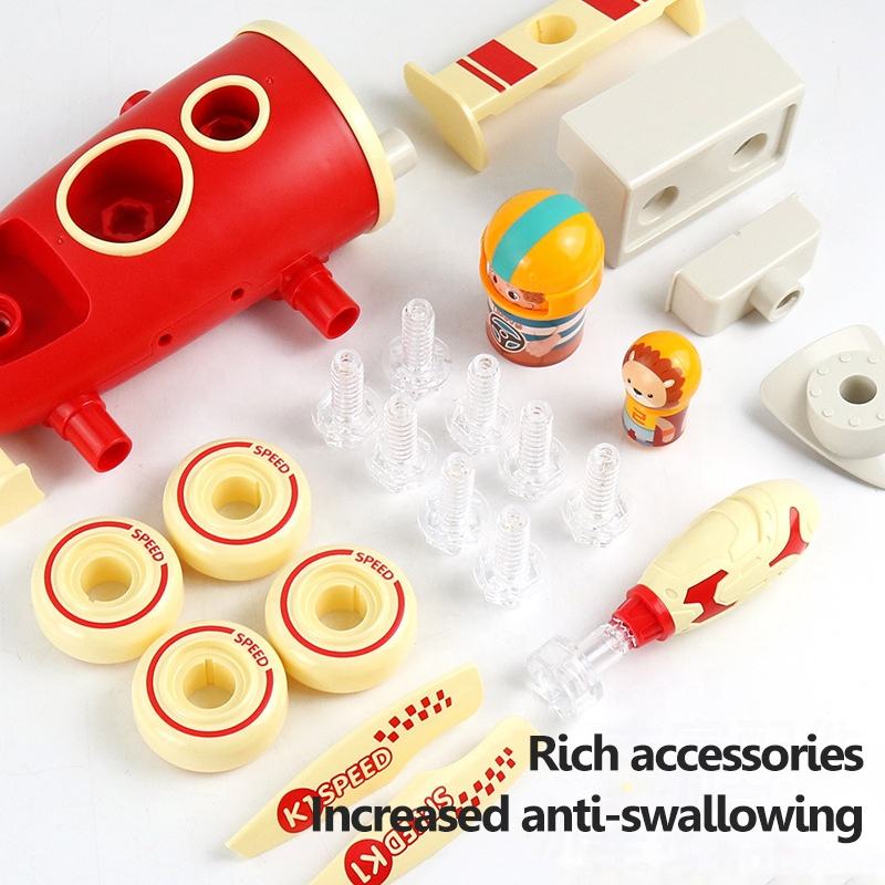 Farming Tractor Toys Farmer Truck Toy Working DIY Farmer Toy Children's Kids Electric Farmer Car (6)