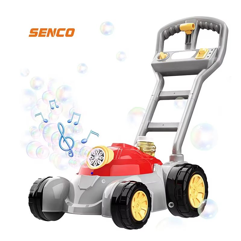 Lawn Mower Bubble Machine for Kids - Fun, Automatic, and Leak-Proof Bubble Making Toy (7)