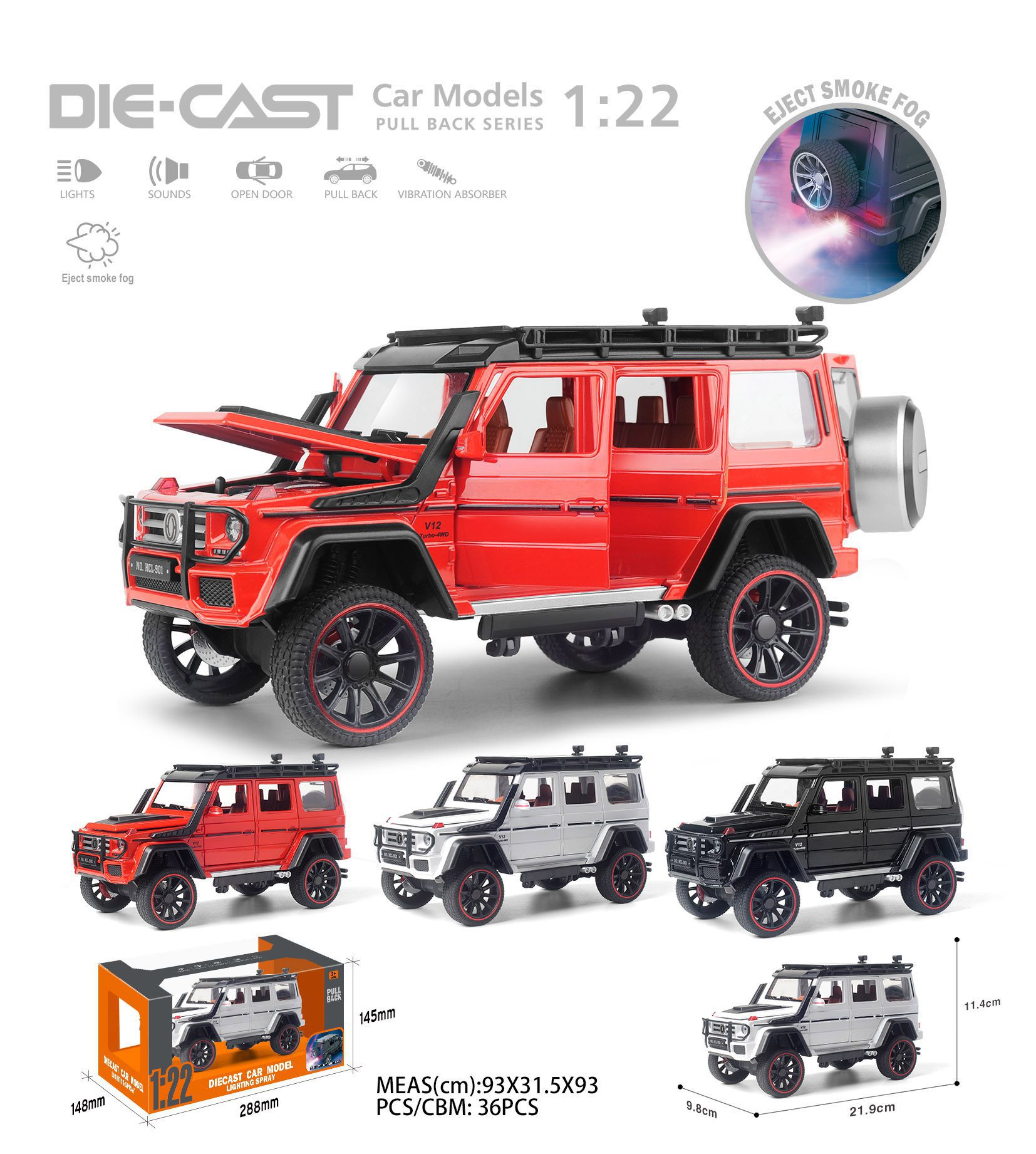 Model Car Toys Alloy Toy Mini Return Die Cast Die Cast Models Metal Truck Metal Pull Back Toy Vehicles Simulation Die-Cast (12)