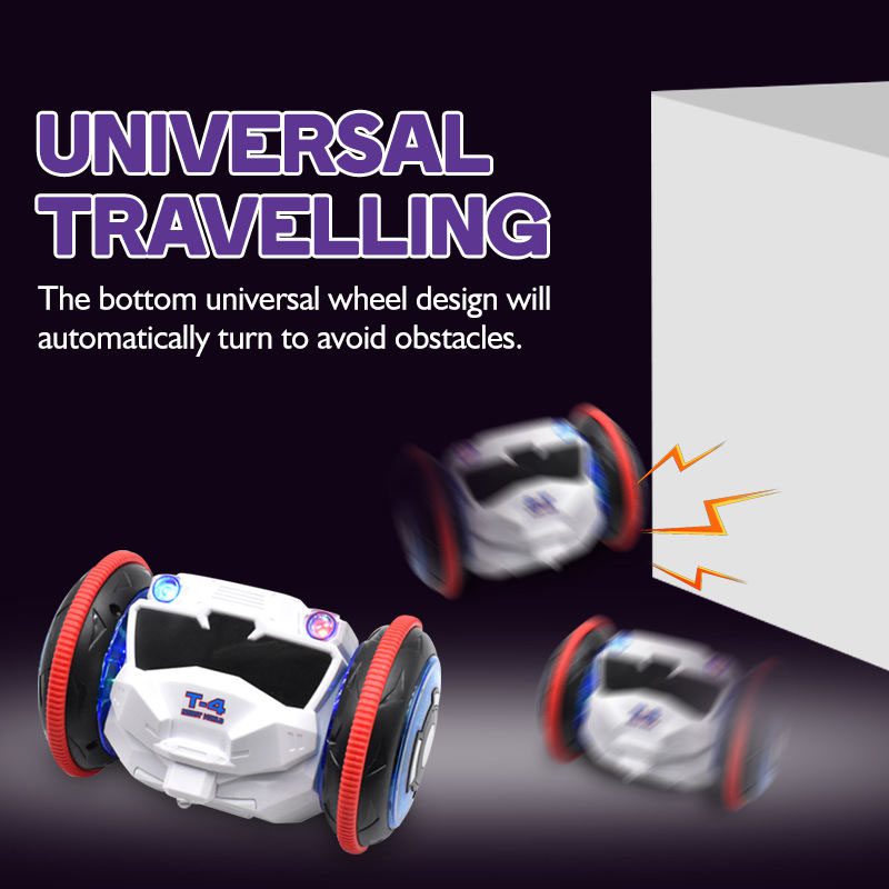 Robot Balance Car with Music, Lights, and 360° Rotation - Interactive Battery-Powered Toy for Kids (6)