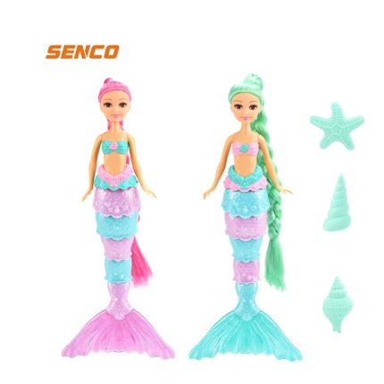 14-Inch Mermaid Dolls Dive into Enchantment with Our Magical Underwater Play-set for Kids