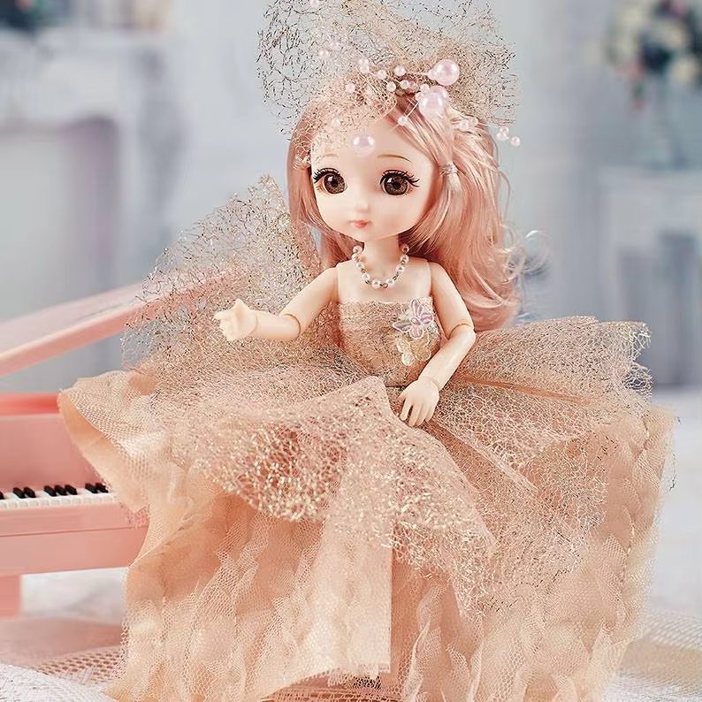 19CM Mini Dolls with Articulated Joints and Fashion Accessories Perfect for Collectors and Play (13)
