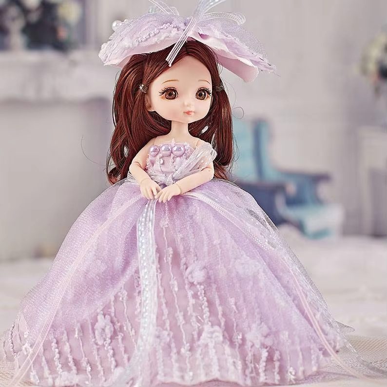 19CM Mini Dolls with Articulated Joints and Fashion Accessories Perfect for Collectors and Play (15)