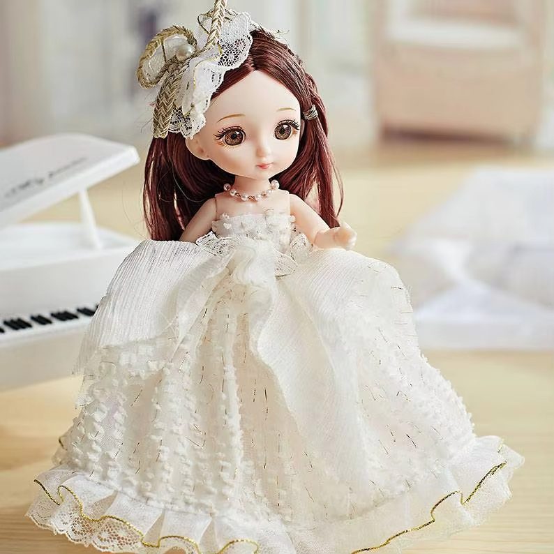 19CM Mini Dolls with Articulated Joints and Fashion Accessories Perfect for Collectors and Play (21)