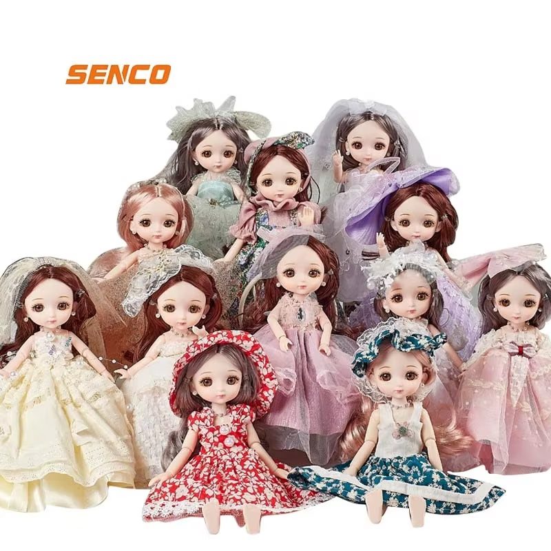 19CM Mini Dolls with Articulated Joints and Fashion Accessories Perfect for Collectors and Play (7)