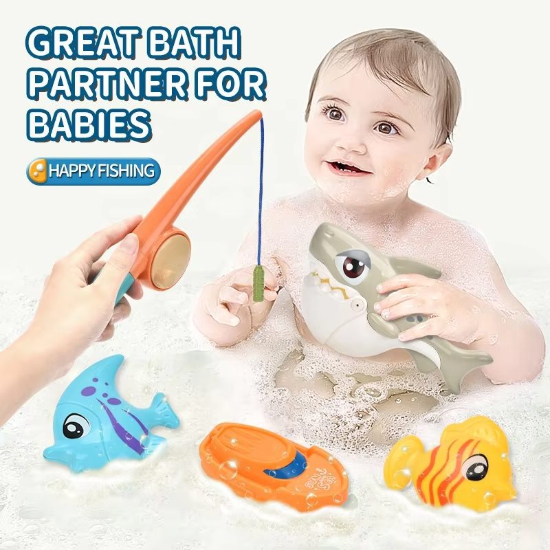 Bath Fishing Toys for Kids Discover the Bath-time Fun with Our Adorable and Safe Fishing Toys (15)