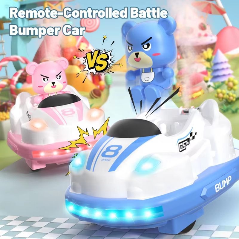 Battle Bumper Cars for Kids - Engaging Multiplayer Interaction with Spray-Enhanced Thrills and Durable Design (21)